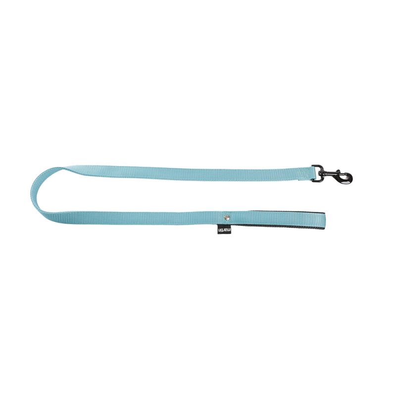 Laisse Confort en Nylon "Classique" Turquoise
