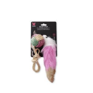 Jouet Sisal Fourrure Lapin