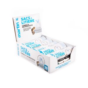 Rouleau 10 Sacs Litiere Avec Poignee