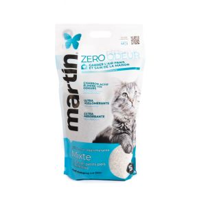 Zero Odeur Litiere Mixte Agglo 5L