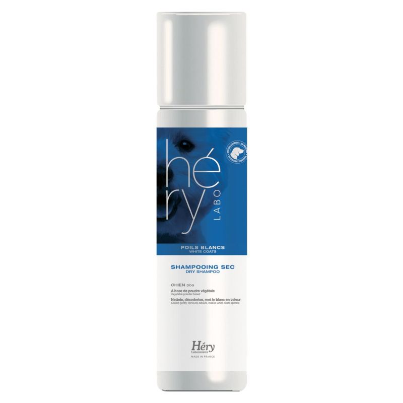 Shampooing Sec Poil Blanc 400Ml