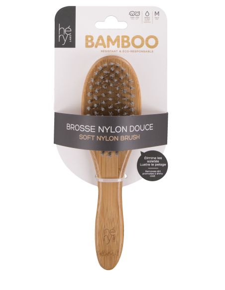 Brosse Nylon Bamboo