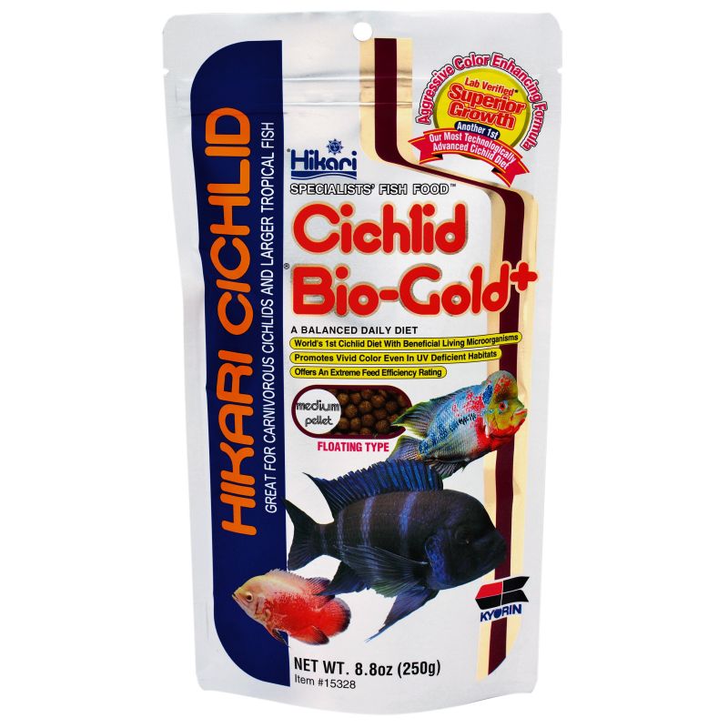 Hikari Cichlid Bio-Gold Medium 250 Gr