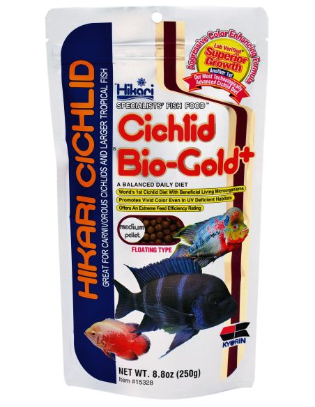 Hikari Cichlid Bio-Gold Medium 250 Gr