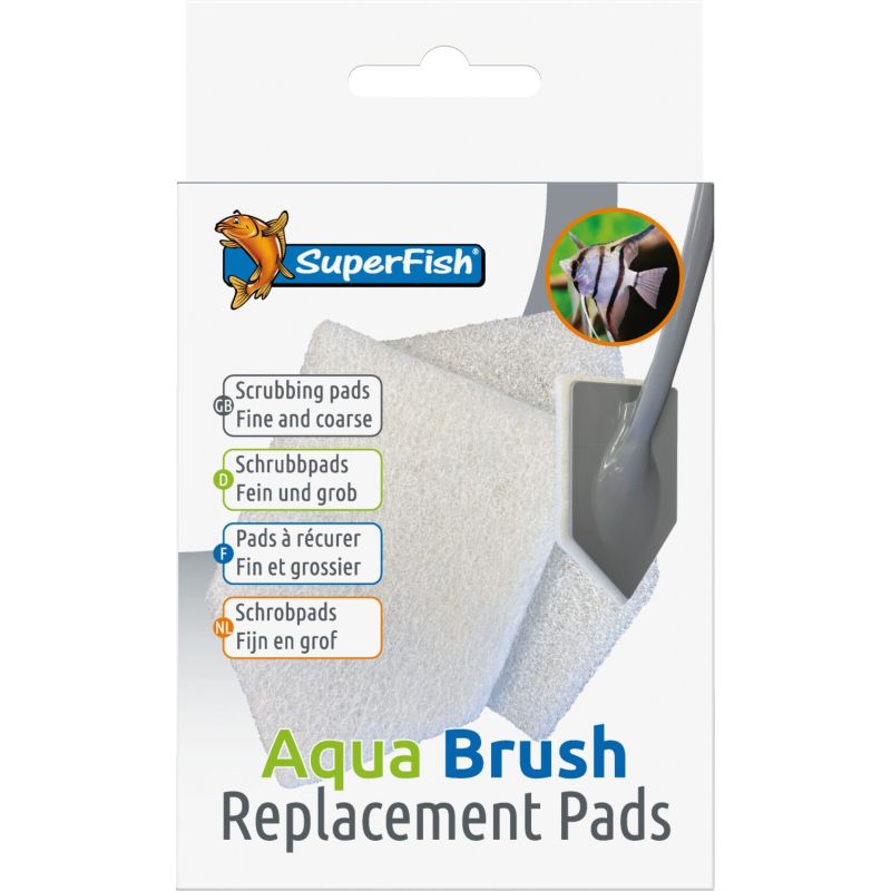 Sf Aquabrush Pads De Rechange 2Pcs