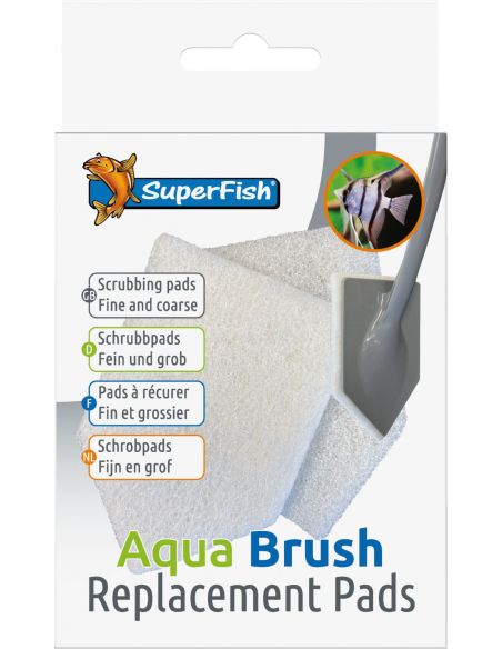 Sf Aquabrush Pads De Rechange 2Pcs