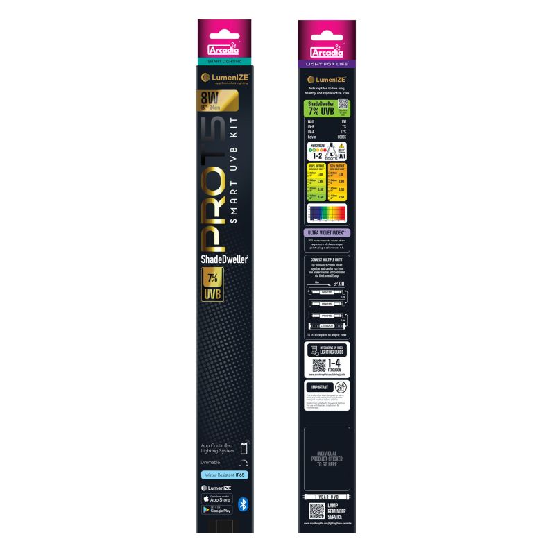 Lumenize Pro T5 Uvb Kit Shadedweller 7% Uvb 8 Watt