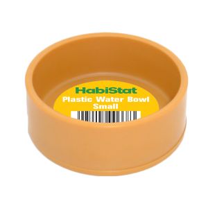 Habistat Round Plastic Water Bowl Small 7 X 7 X 2.5Cm