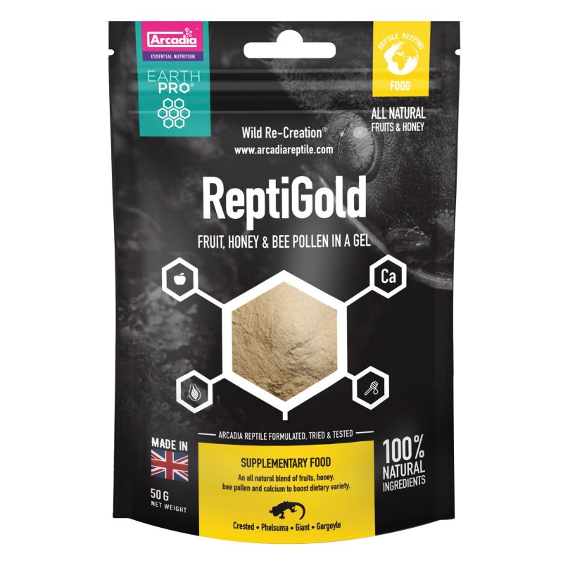 Arcadia Earth Pro Jellypot Gold, Repti Gold 50 Grammes