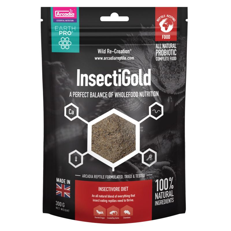Arcadia Earth Pro Insecti Gold 300 Grammes
