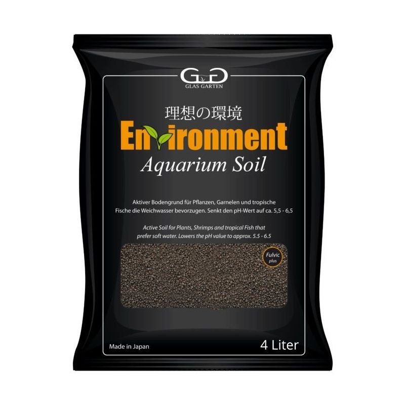 GlasGarten Environment Aquarium Soil 4L - Sol Technique
