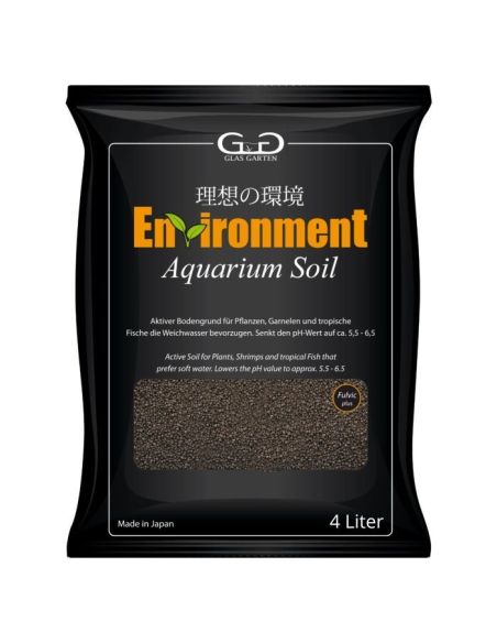 GlasGarten Environment Aquarium Soil 4L - Sol Technique