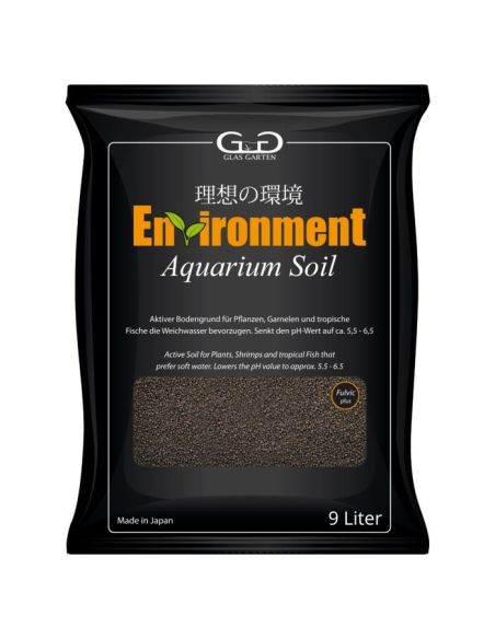 GlasGarten Environment Aquarium Soil 9L - Sol Technique