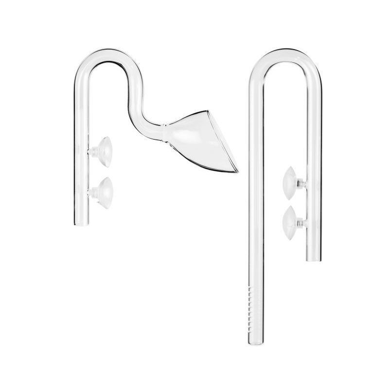 Cannes de Rejet et d'Aspiration en Verre Lilly Pipe M 12/16mm