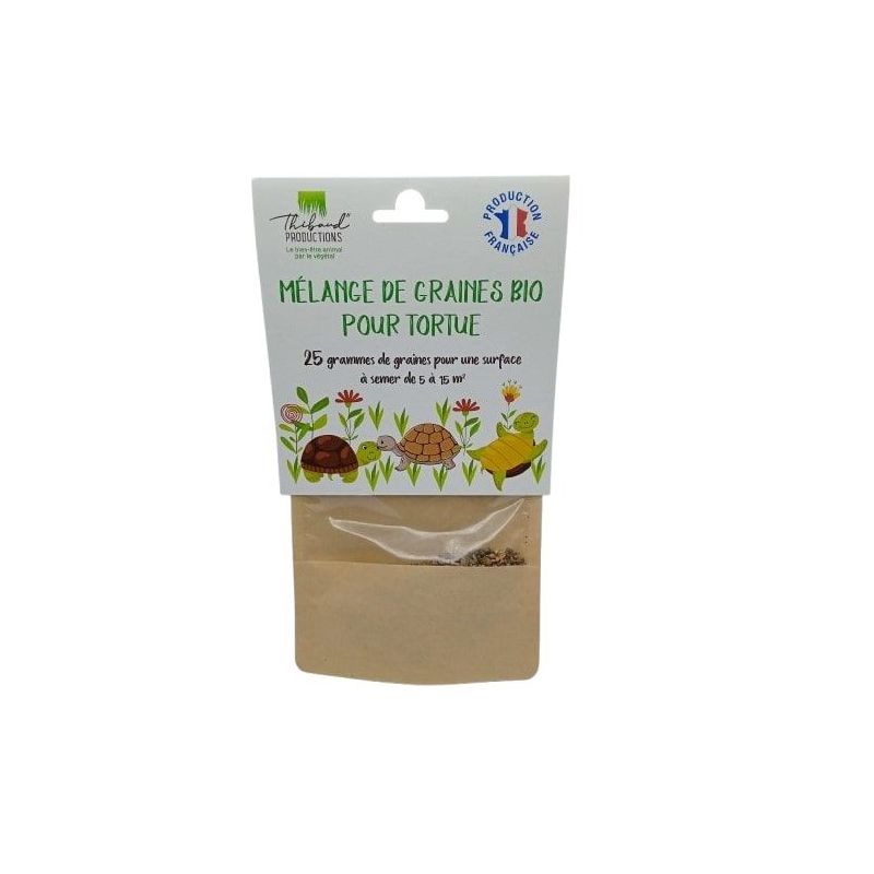 Mélange de Graines BIO à Semer pour Tortue - Origine France