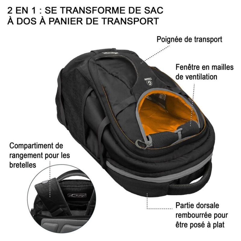 Sac à Dos 'GTRAIN' - Kurgo
