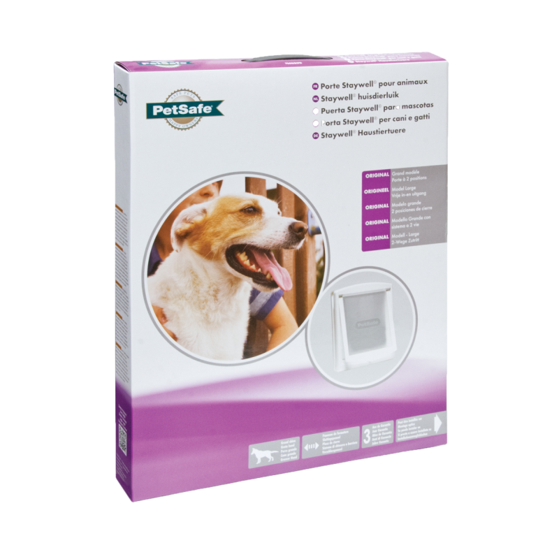 Porte Chatière 'Original' Large Blanc - PetSafe