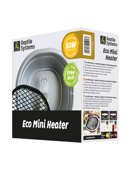 Lampe Chauffante Eco Mini Heater Blanc - Reptile Systems