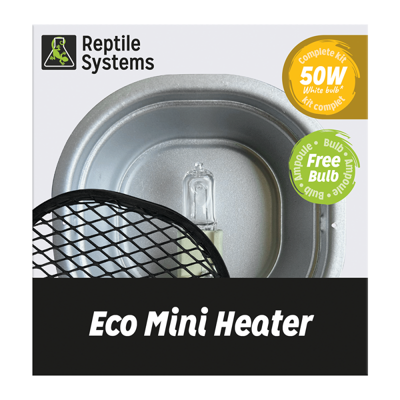 Lampe Chauffante Eco Mini Heater Blanc - Reptile Systems