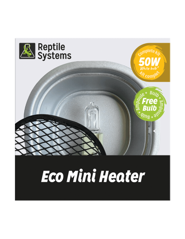 Lampe Chauffante Eco Mini Heater Blanc - Reptile Systems