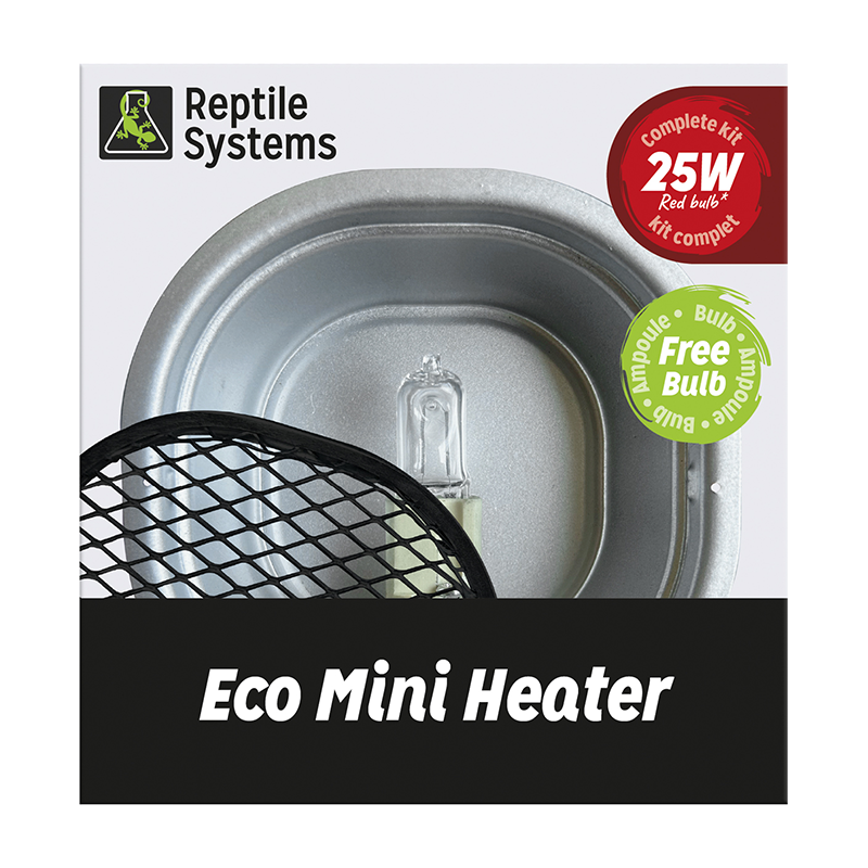 Lampe Chauffante Eco Mini Heater Rouge - Reptile Systems