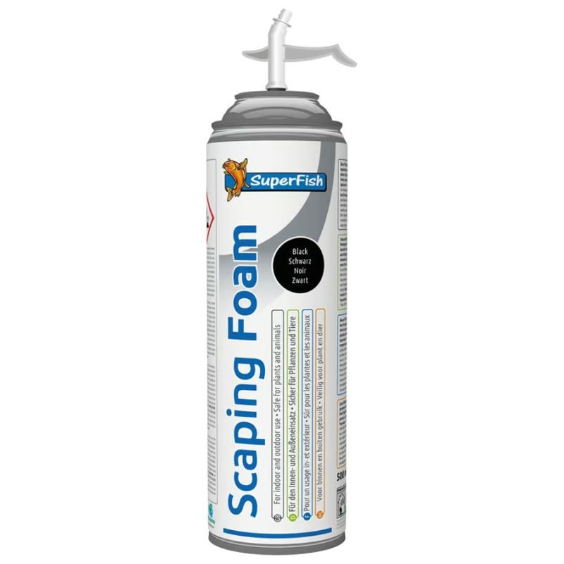 Mousse expansive pour Aquarium et terrarium -  SUPERFISH Scaping Foam