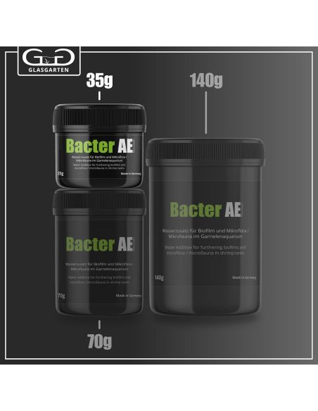 Poudre micro bactérienne pour crevettes | Bacter AE - Glas Garten