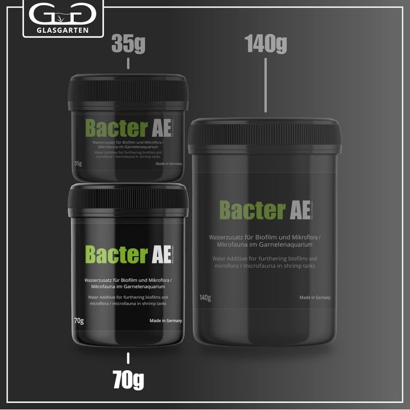 Poudre micro bactérienne pour crevettes | Bacter AE - Glas Garten