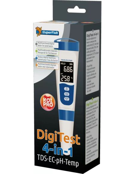 Koi Pro Digi Test 4 In 1 - SuperFish
