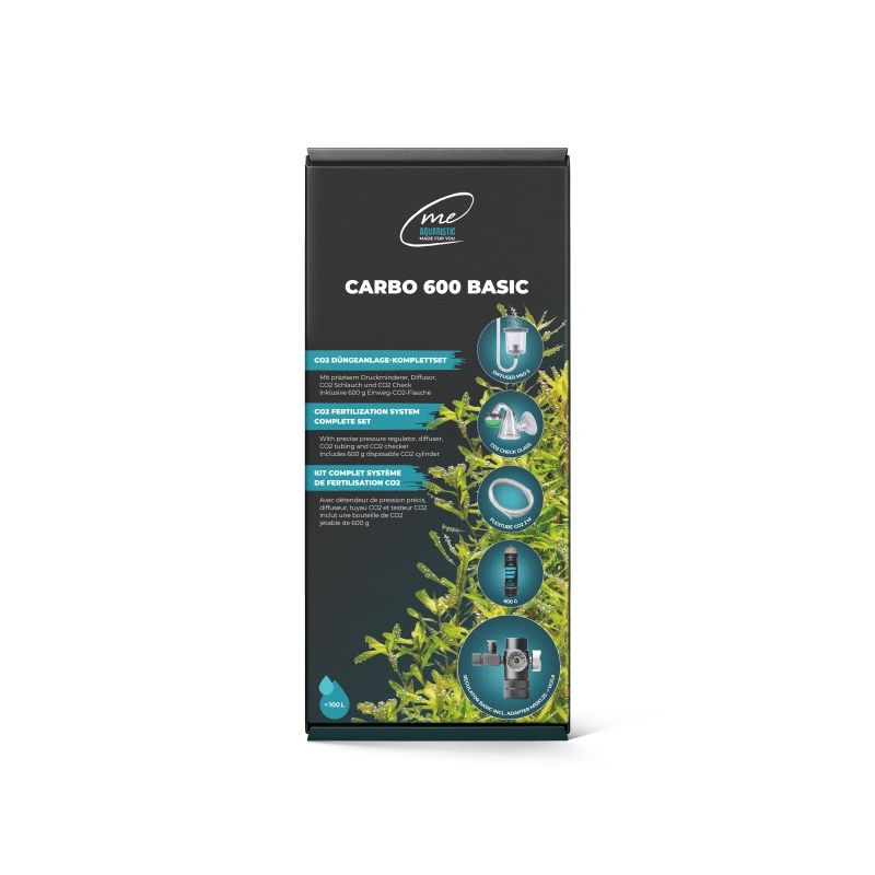 Kit Co2 complet, Carbo 600 Basic - Me