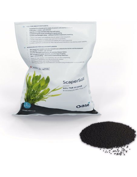 Sol Technique ScaperSoil 3 Litres Noir - Oase
