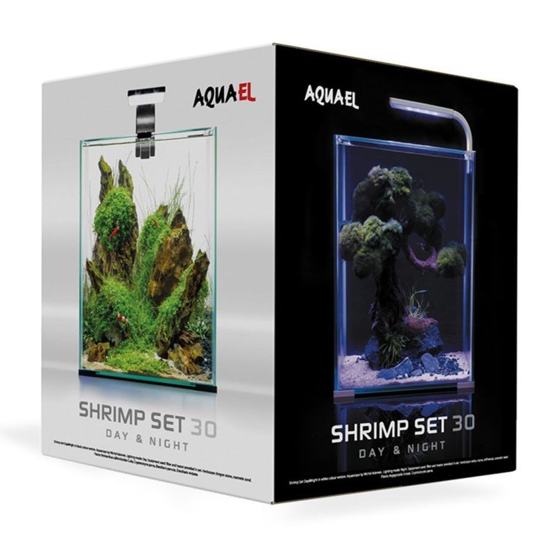 Aquarium Aquael Shrimp Set 30 Noir