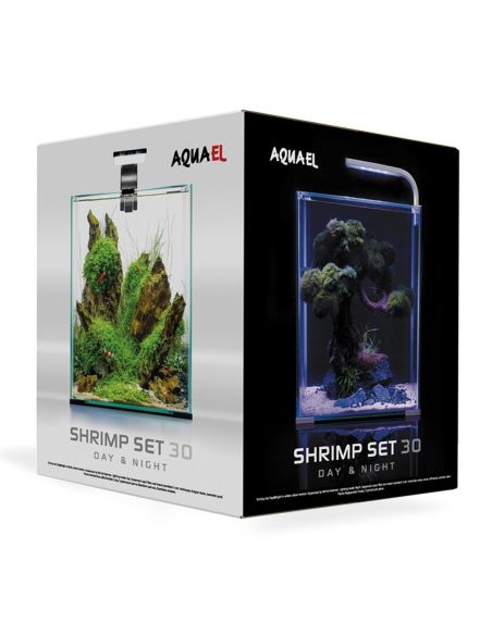 Aquarium Aquael Shrimp Set 30 Noir