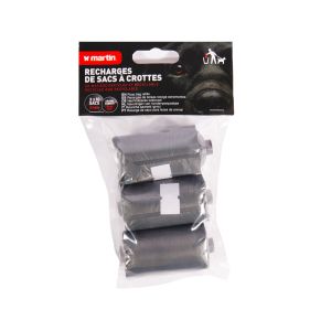 Recharge sac à crotte grand format 3 roulaux