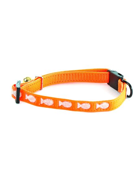 Collier Chat en Nylon "Poisson"